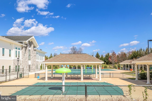 8507 Young Rivers Ct Unit 22, Laurel, MD 20723 - view of pool featuring a gazebo