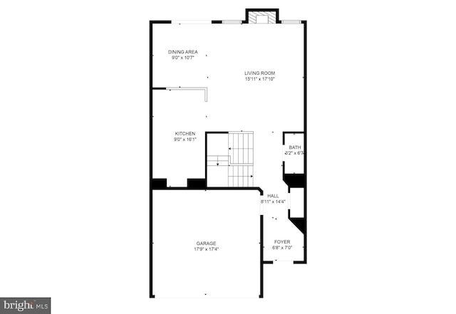 8507 Young Rivers Ct Unit 22, Laurel, MD 20723 - property floor plan