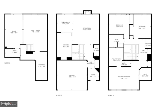 8507 Young Rivers Ct Unit 22, Laurel, MD 20723 - home floor plan