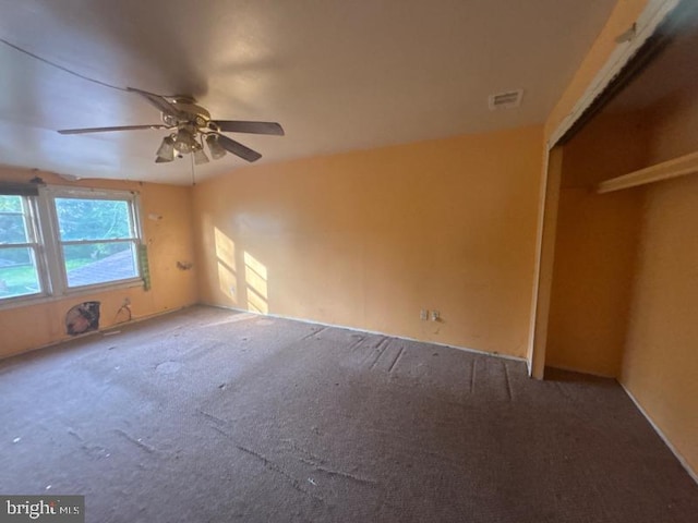22 Trebing Ct, Willingboro, NJ 08046 - unfurnished bedroom featuring carpet and ceiling fan