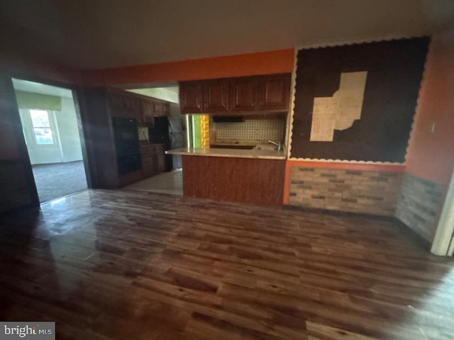 22 Trebing Ct, Willingboro, NJ 08046 - unfurnished living room featuring dark wood-style floors