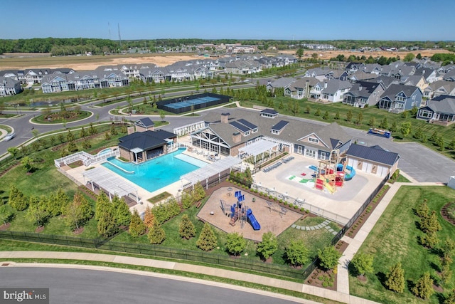 11520 Maull Rd Unit S-183, Lewes, DE 19958 - aerial view featuring a residential view
