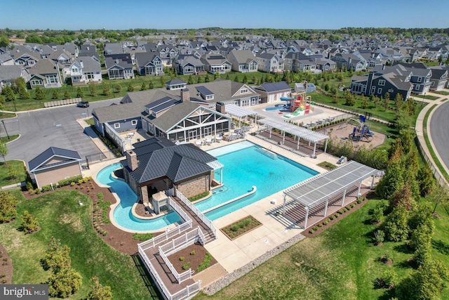 11520 Maull Rd Unit S-183, Lewes, DE 19958 - bird's eye view with a residential view