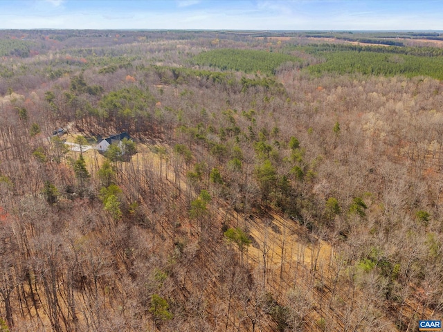 3185 Polecat Creek Ln, Scottsville, VA 24590 - bird's eye view featuring a view of trees