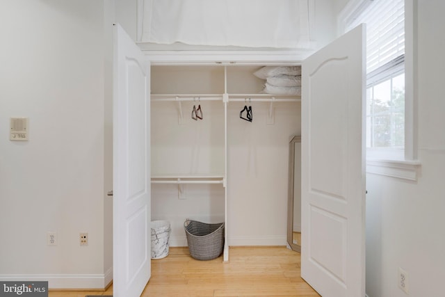 view of closet