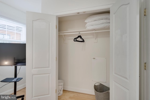 view of closet