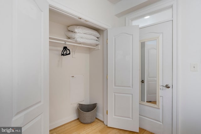 view of closet