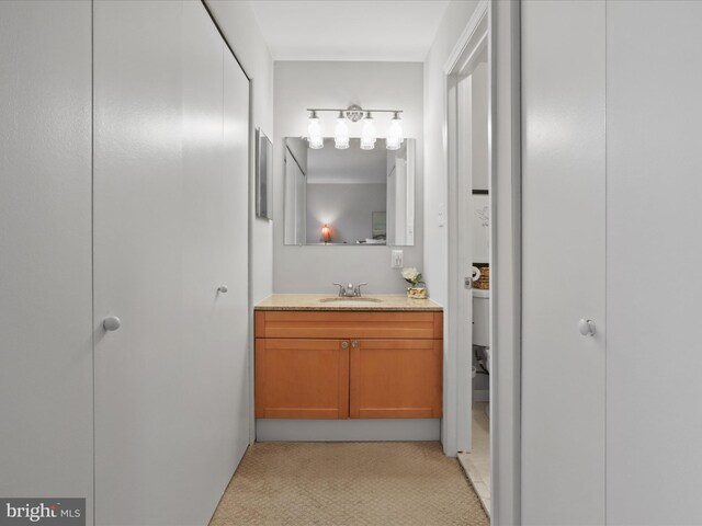 6558 Gildar St, Alexandria, VA 22310 - bathroom with vanity
