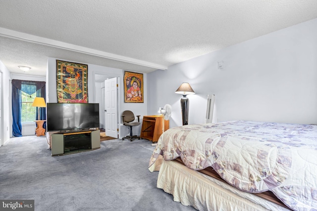 12916 New Hampshire Ave, Silver Spring, MD 20904 - bedroom featuring carpet flooring and a textured ceiling