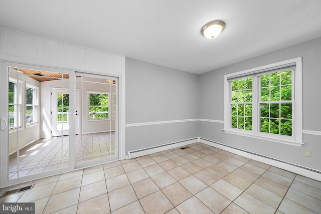 413 Bucktoe Rd, Avondale, PA 19311 - spare room featuring healthy amount of natural light and light tile patterned floors
