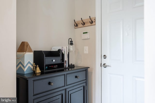 view of doorway to outside