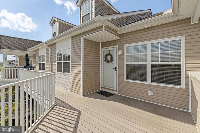 view of deck