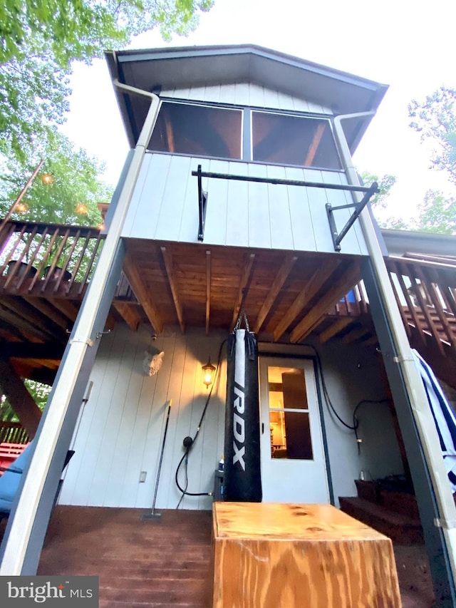 view of back of house