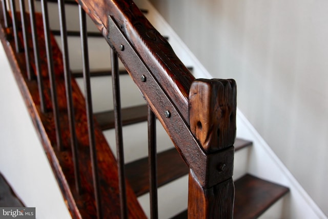 view of staircase