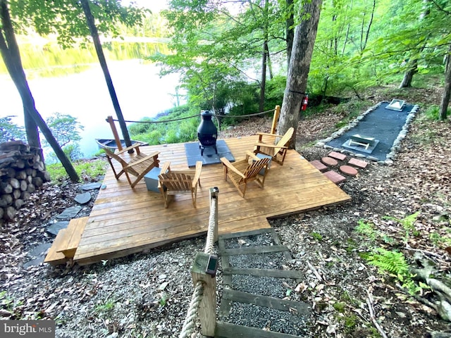 view of deck