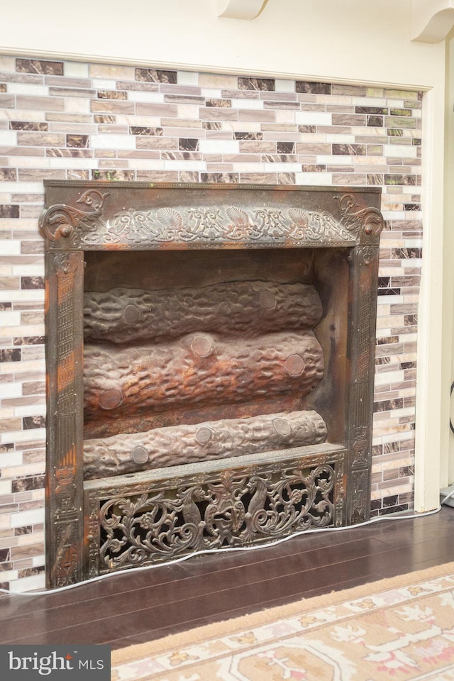 view of room details
