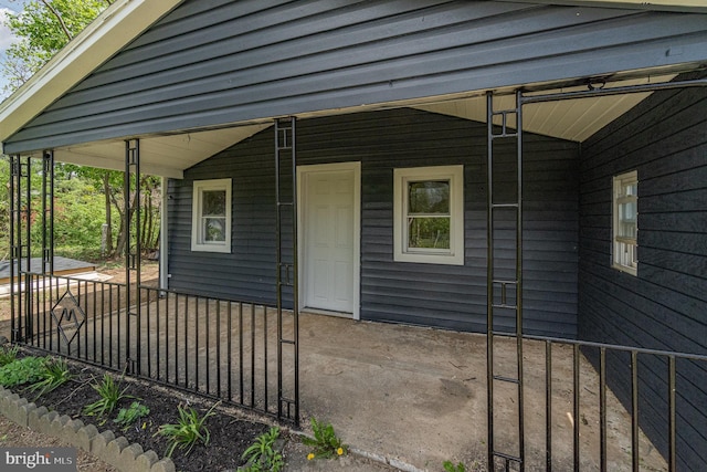5300 Bino Rd, Greencastle, PA 17225 - view of exterior entry featuring fence