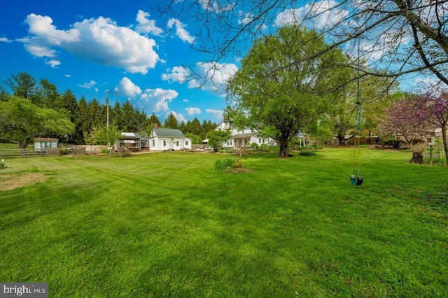 15539 Liberty Rd, Mount Airy, MD 21771 - view of yard featuring fence