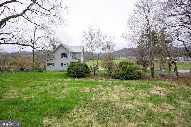 view of yard