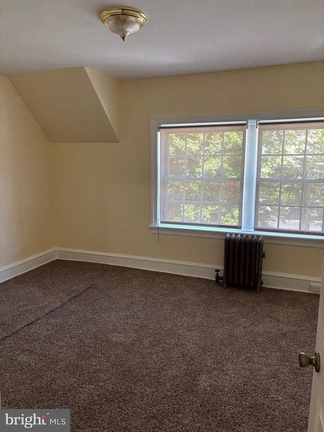 1994 Upland Way, Philadelphia, PA 19131 - bonus room with dark carpet, radiator, and baseboards