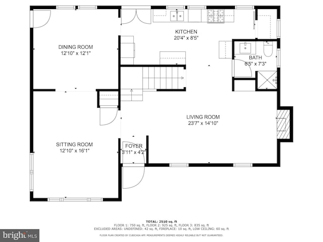 1128 Alden Rd, Alexandria, VA 22308 - plan