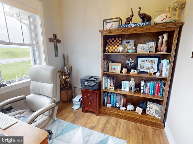 219 Pepper Ridge Dr, Spring Mills, PA 16875 - office space featuring a wealth of natural light and wood finished floors