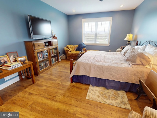 219 Pepper Ridge Dr, Spring Mills, PA 16875 - bedroom featuring recessed lighting and wood finished floors