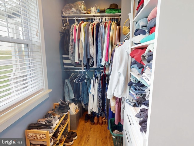 219 Pepper Ridge Dr, Spring Mills, PA 16875 - walk in closet featuring wood finished floors