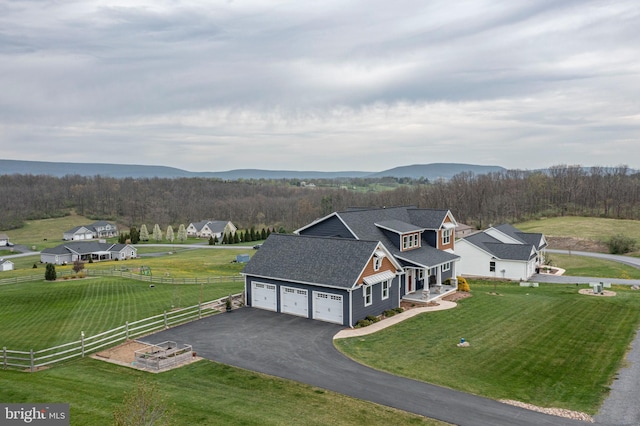 219 Pepper Ridge Dr, Spring Mills, PA 16875 - bird's eye view with a wooded view