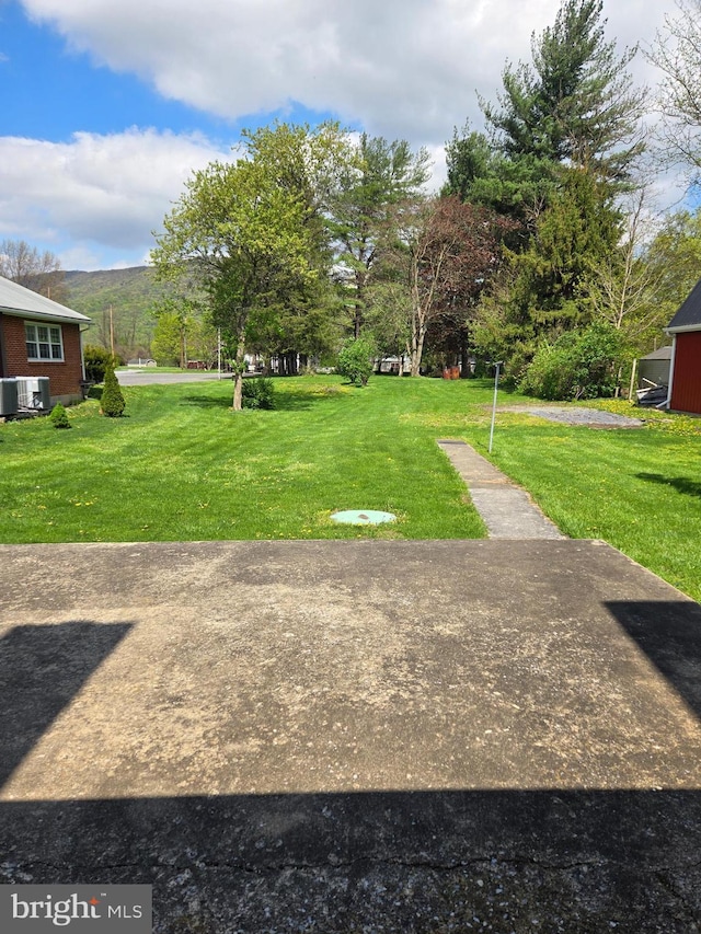 13177 Main St, Fort Loudon, PA 17224 - view of yard with central AC unit