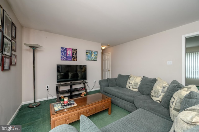 206 Iriquois, Browns Mills, NJ 08015 - living room with baseboards and carpet