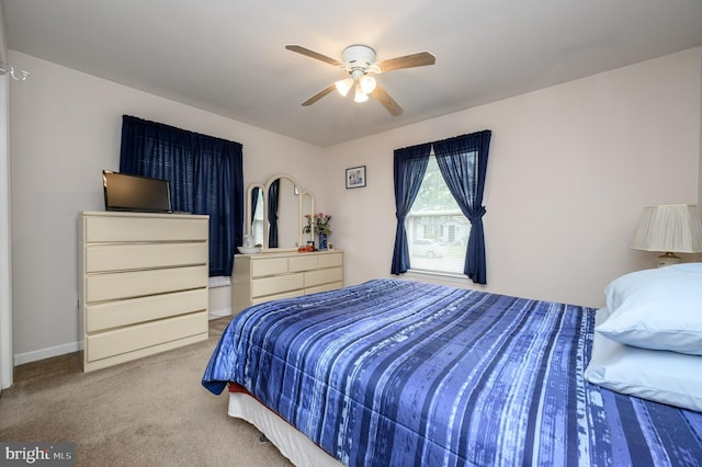 206 Iriquois, Browns Mills, NJ 08015 - carpeted bedroom with ceiling fan