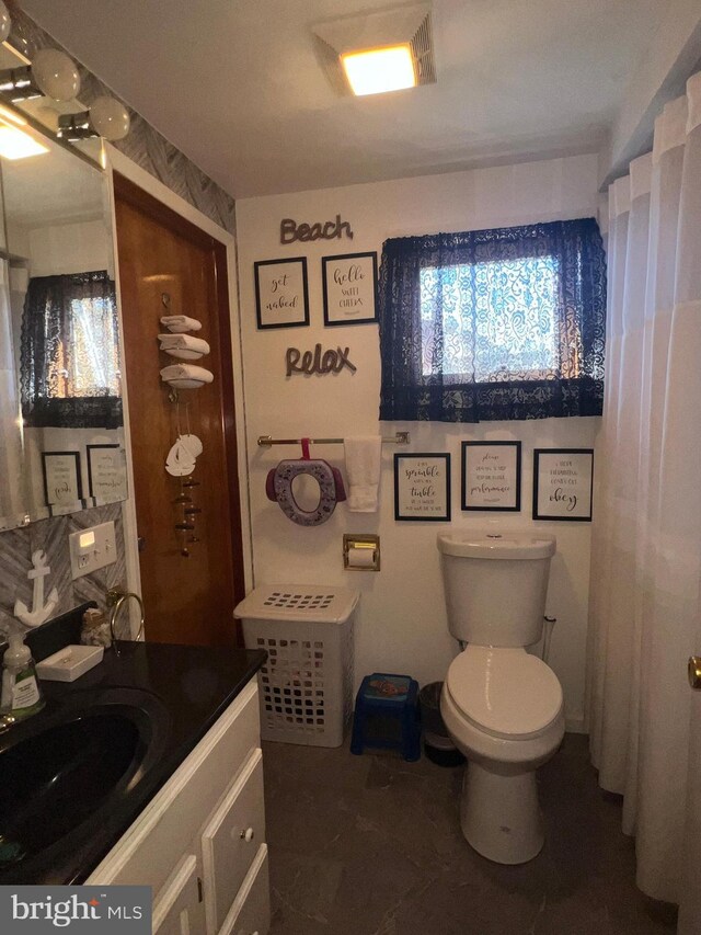 451 Main St, Ashland, PA 17921 - bathroom featuring toilet and vanity