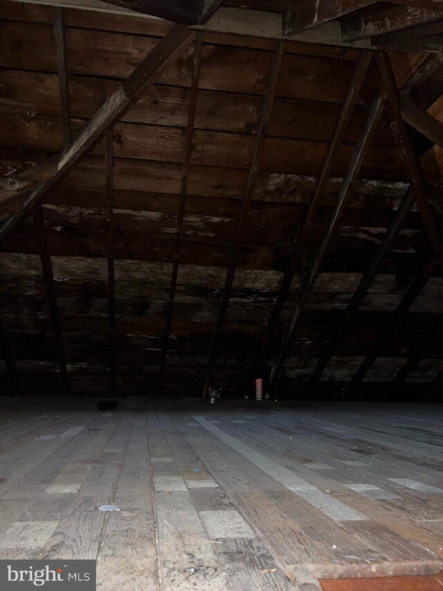 451 Main St, Ashland, PA 17921 - view of unfinished attic