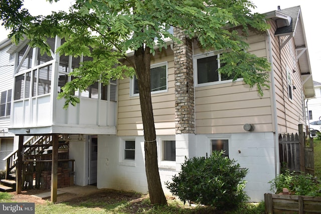 854 View St, Hagerstown, MD 21742 - view of rear view of house