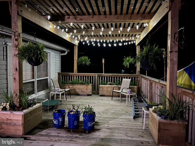 11416 Kline Dr NW, Cumberland, MD 21502 - wooden terrace featuring a pergola