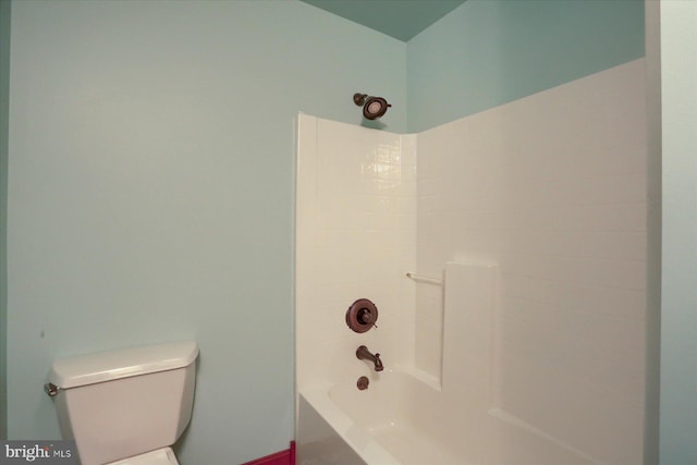 7395 Jonestown Rd, Harrisburg, PA 17112 - bathroom featuring toilet and shower / washtub combination