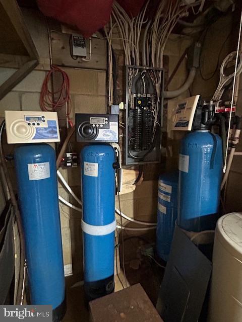 view of utility room