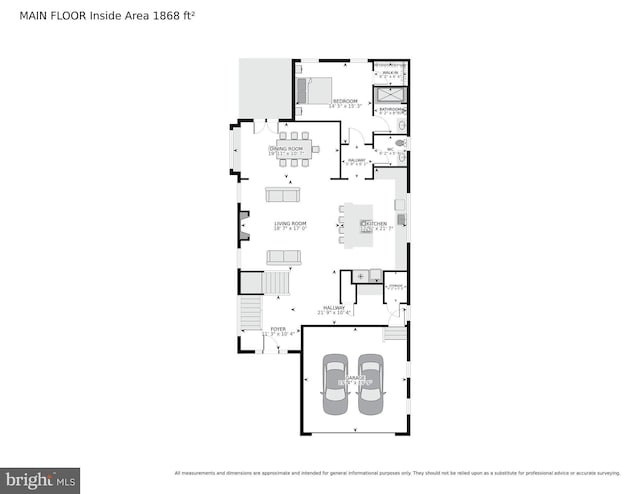 2600 3rd St N, Arlington, VA 22201 - floor plan