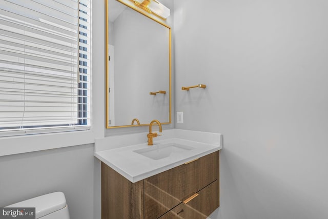 2600 3rd St N, Arlington, VA 22201 - half bathroom with vanity and toilet