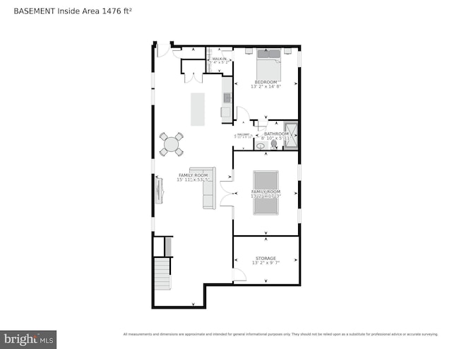 2600 3rd St N, Arlington, VA 22201 - floor plan