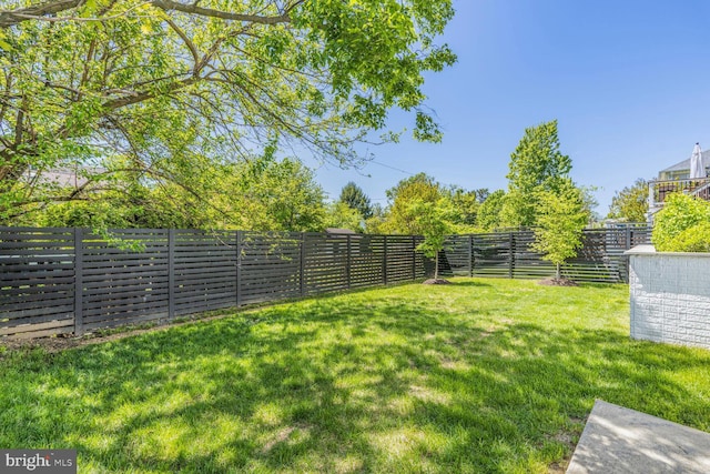 2600 3rd St N, Arlington, VA 22201 - view of yard with a fenced backyard