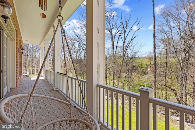14815 Dover Rd, Reisterstown, MD 21136 - view of balcony