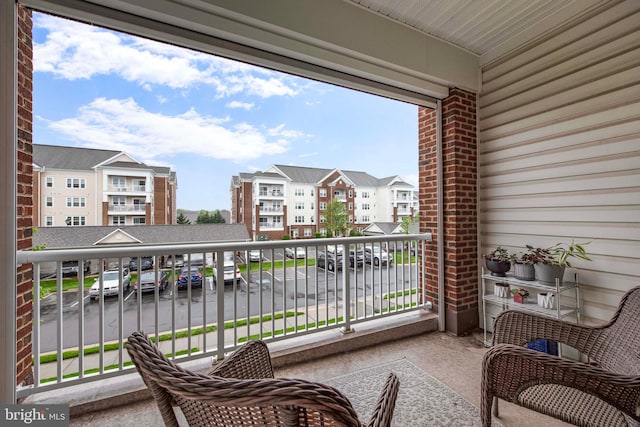 20620 Hope Spring Ter Unit 206, Ashburn, VA 20147 - balcony with a residential view and a water view
