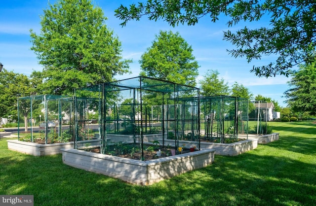 20620 Hope Spring Ter Unit 206, Ashburn, VA 20147 - view of community with a garden and a lawn