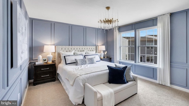 1129 Meadowlark Dr, Fogelsville, PA 18051 - bedroom with a decorative wall and light colored carpet