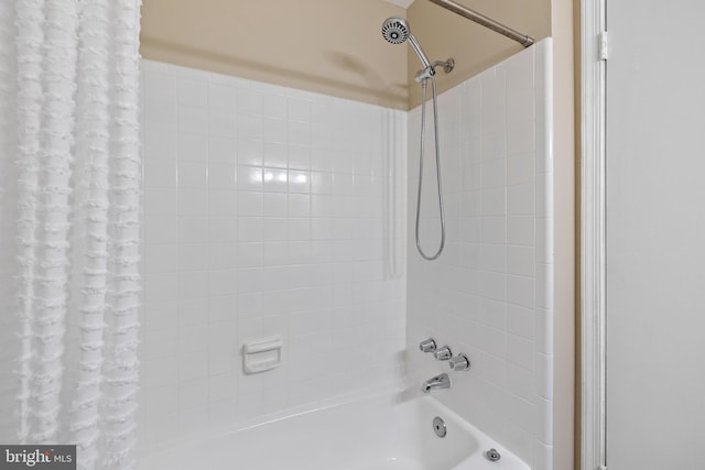 2314 Concert Ct, Vienna, VA 22181 - bathroom featuring shower / bath combination with curtain