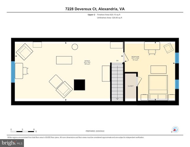 7228 Devereux Ct, Alexandria, VA 22315 - room layout