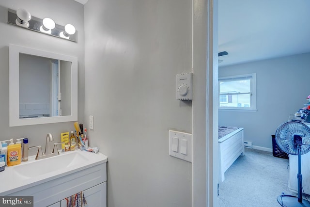 4290 S State St, Camden Wyoming, DE 19934 - bathroom with vanity and baseboards