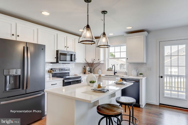 127 Beech Tree Ct, Annville, PA 17003 - kitchen with white cabinets, stainless steel appliances, and a sink
